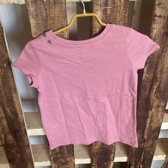 The children’s Place Tee girls short sleeve pink Daddys little princess top 4T - Picture 6 of 6